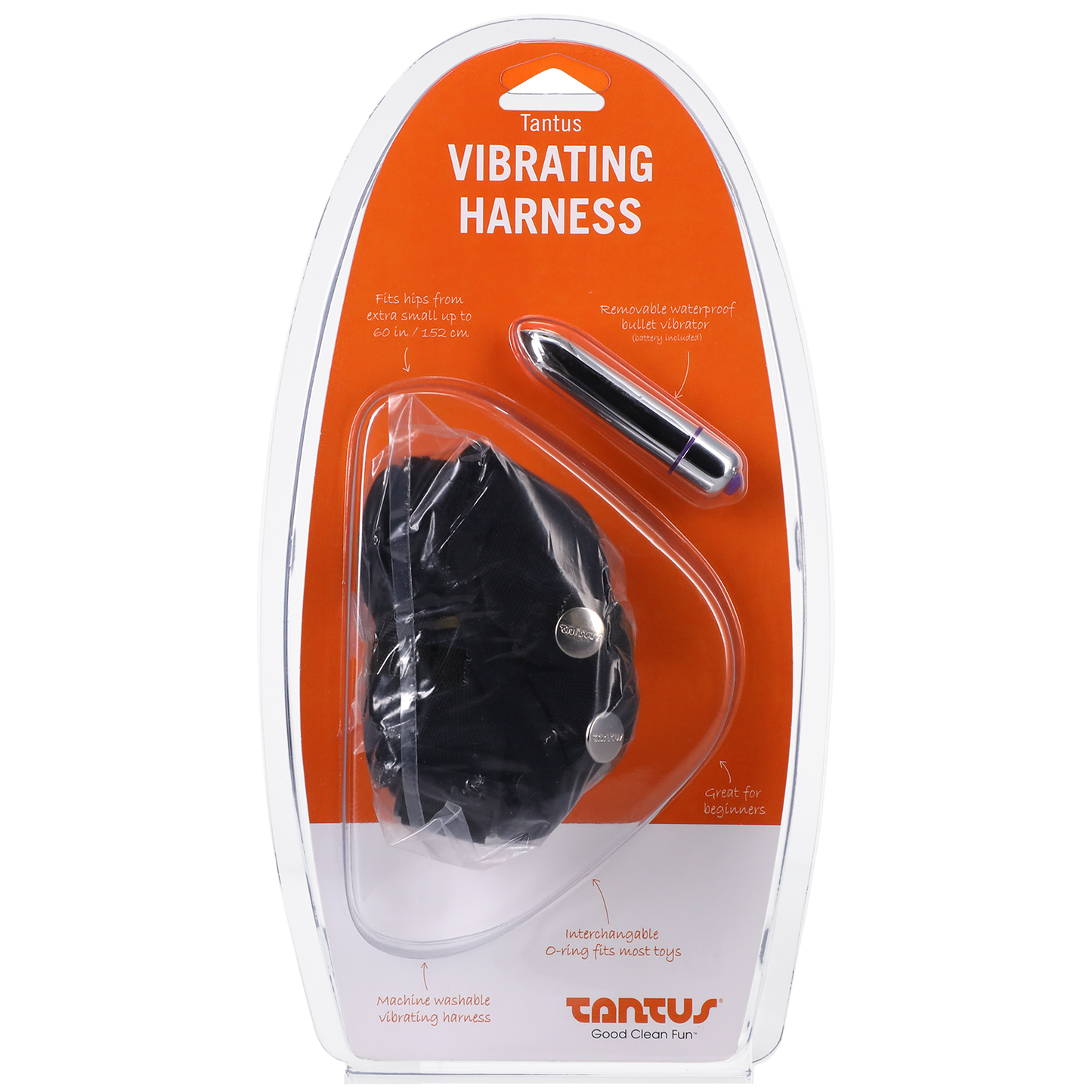 Tantus Velvet Vibrating Harness