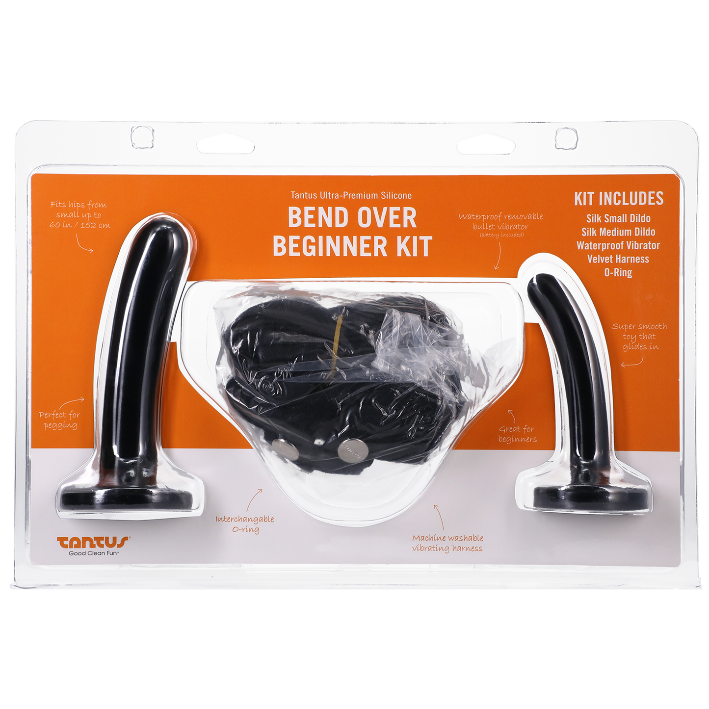 Tantus Bend Over Beginner Kit - Black