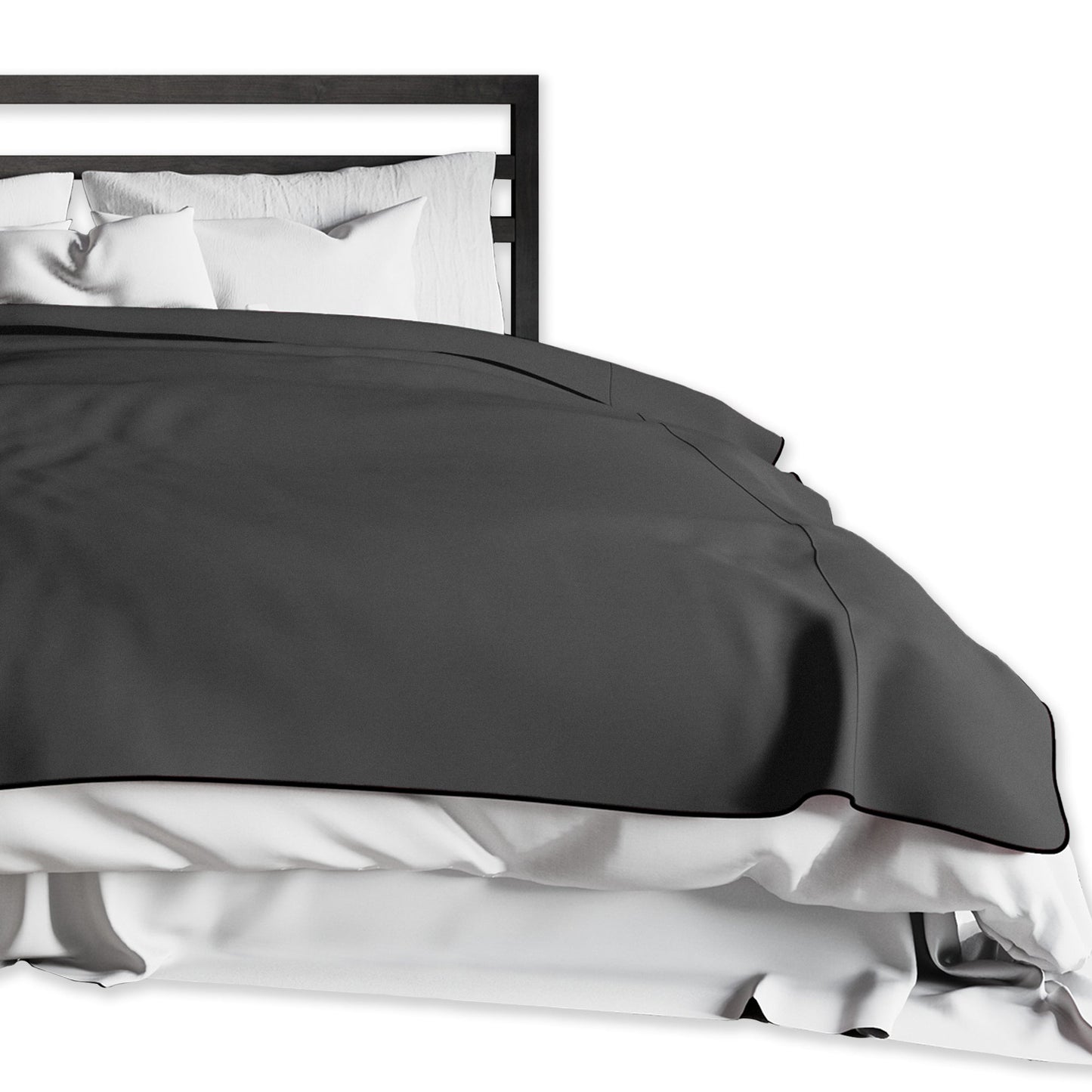 Liberator Fascinator Throw King Size - black
