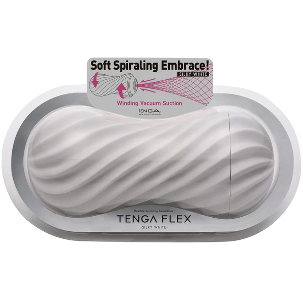 Tenga Flex Male Masturbator Silky White