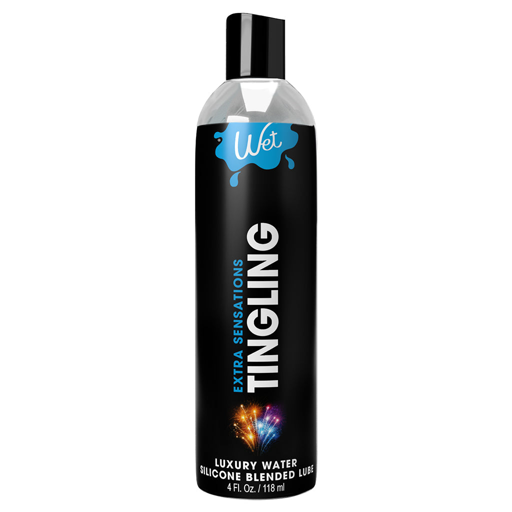 Wet Extra Sensations Tingling Lubricant 4 Fl. Oz. / 118 ml
