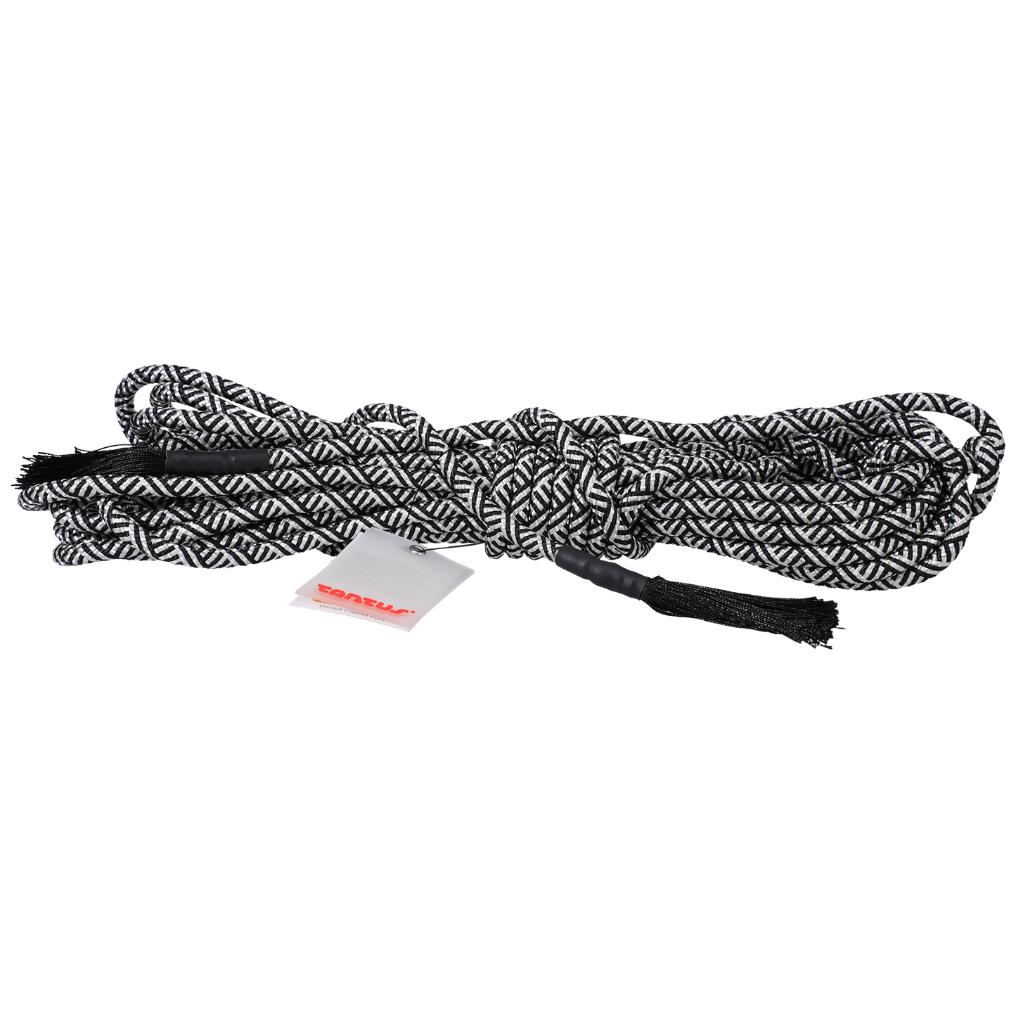 Tantus Onyx Rope 30 Feet Silver, Onyx