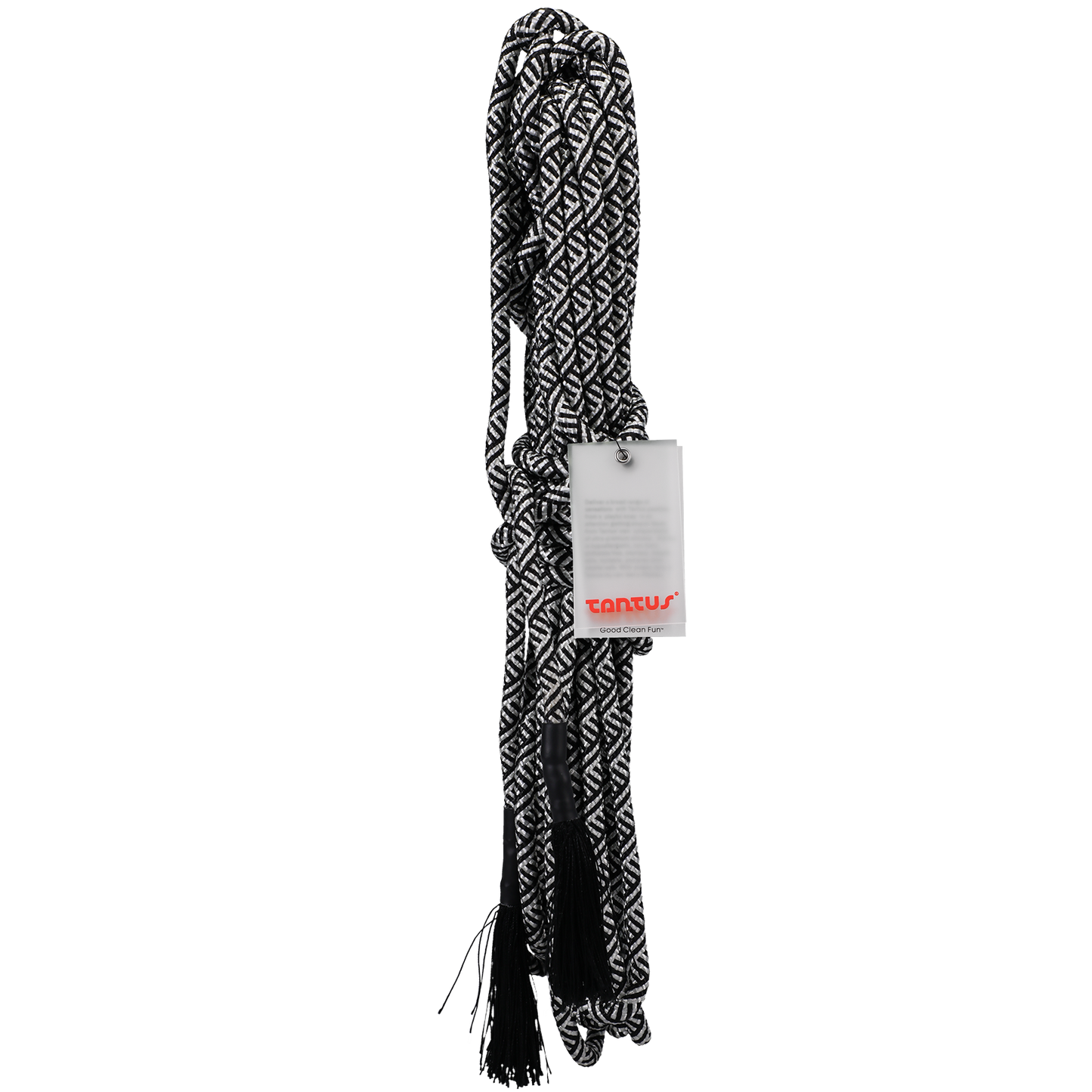 Tantus Onyx Rope 30 Feet Silver, Onyx