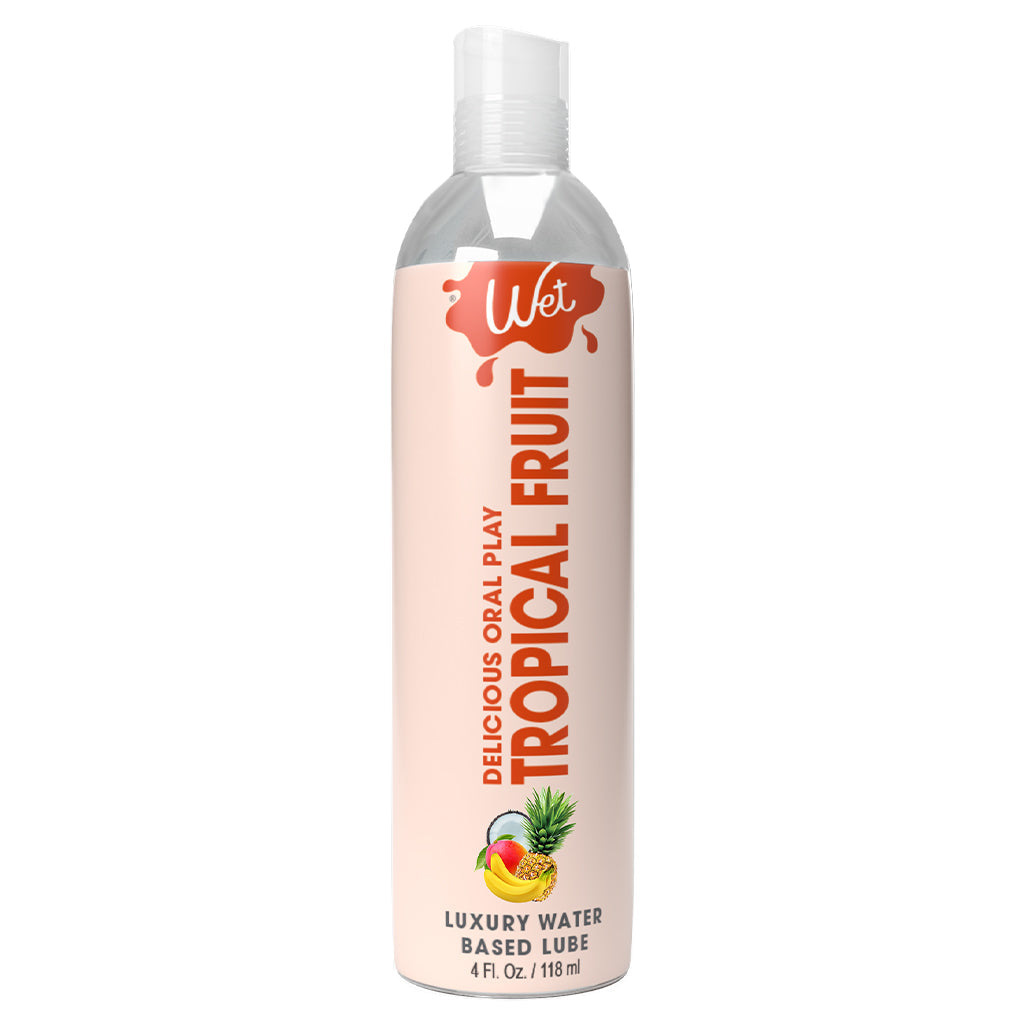 Wet Delicious Tropical Fruit Lubricant 4 Fl. Oz. / 118 ml