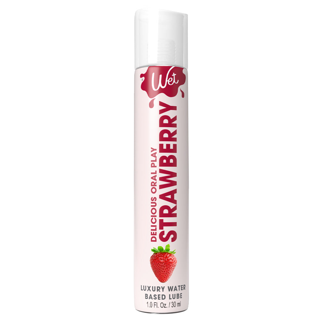 Wet Delicious Oral Play - Strawberry 1.0 Fl. Oz. / 30 ml