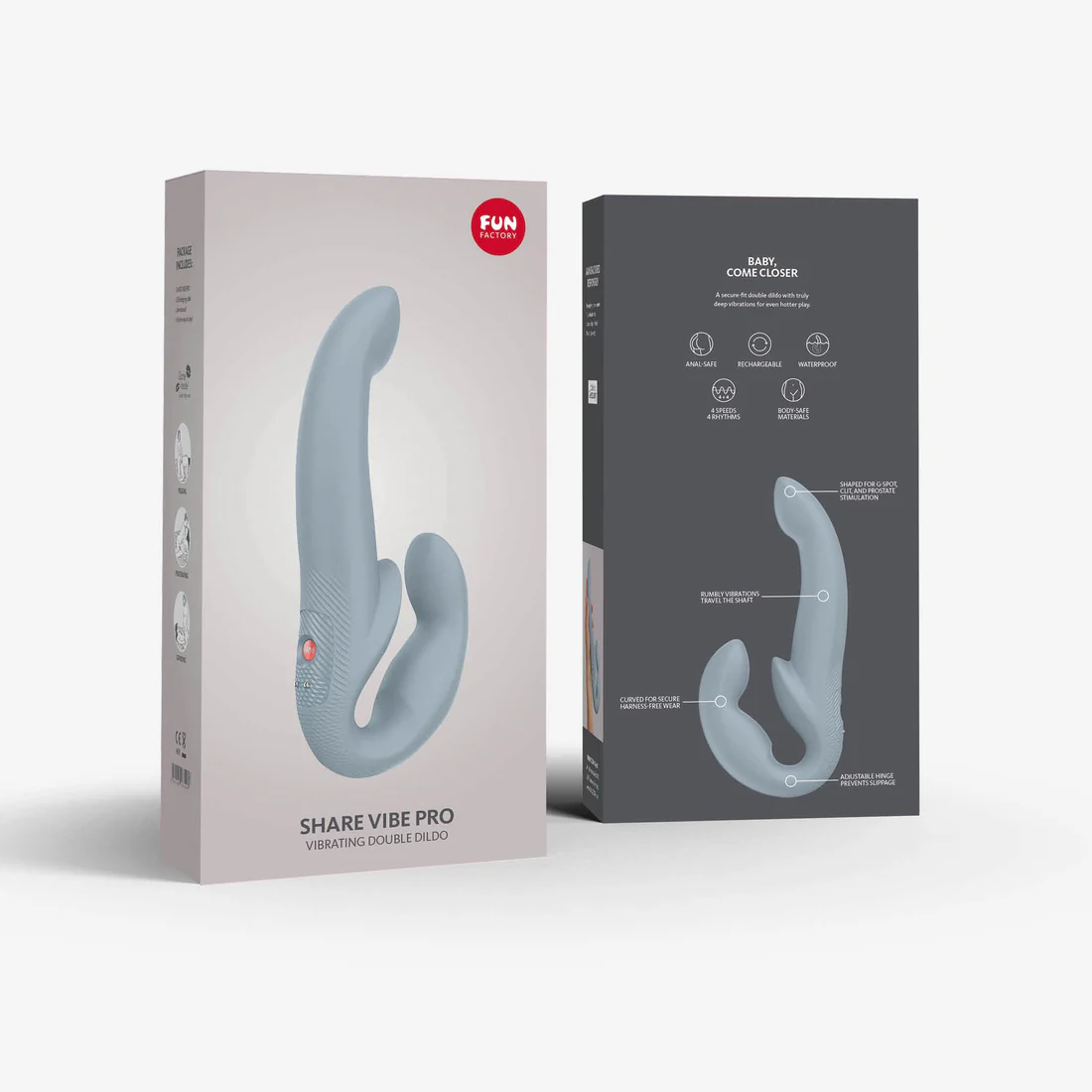 Fun Factory Share Vibe Pro - Cool Grey