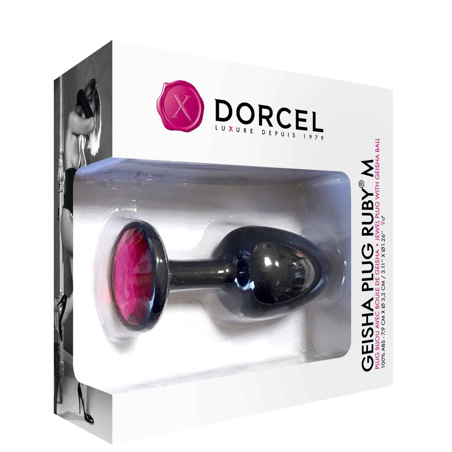 Dorcel Geisha Plug Ruby Medium