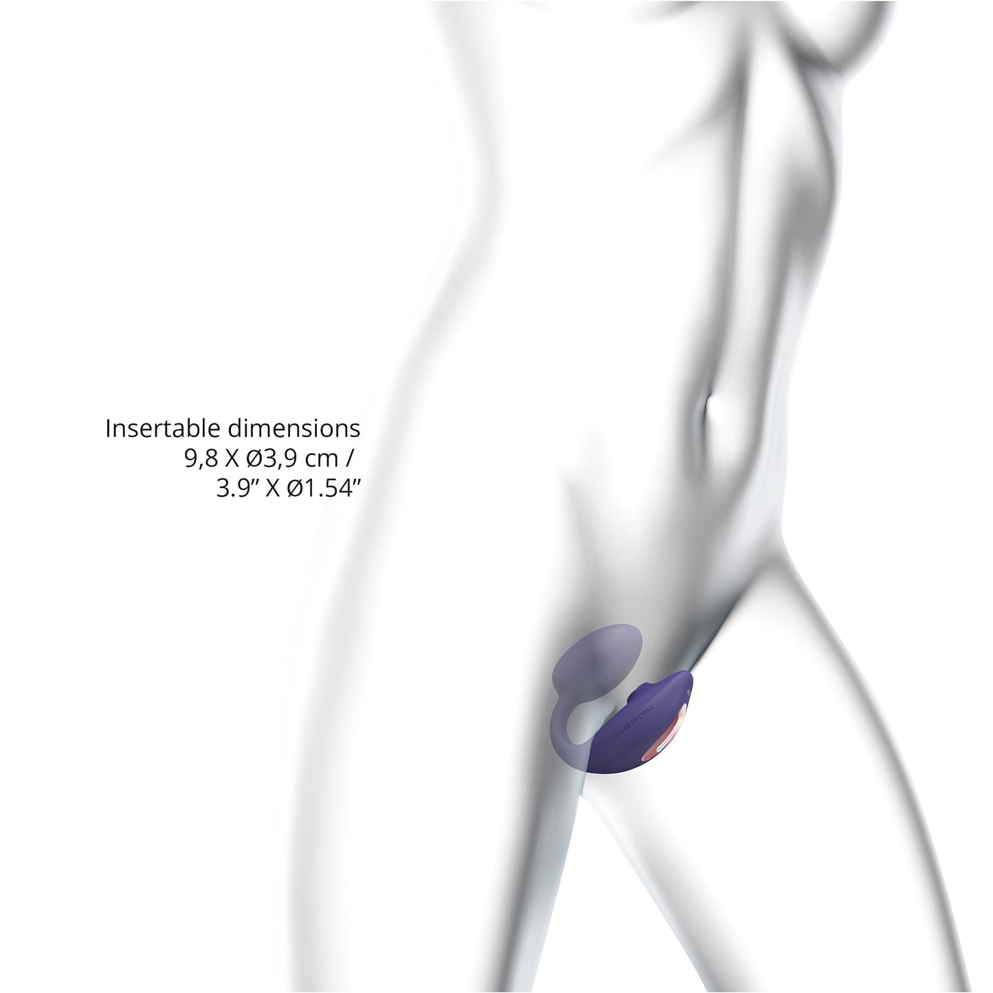 Love To Love WonderLover Clitoral and G-Spot Vibrator - Midnight Indigo
