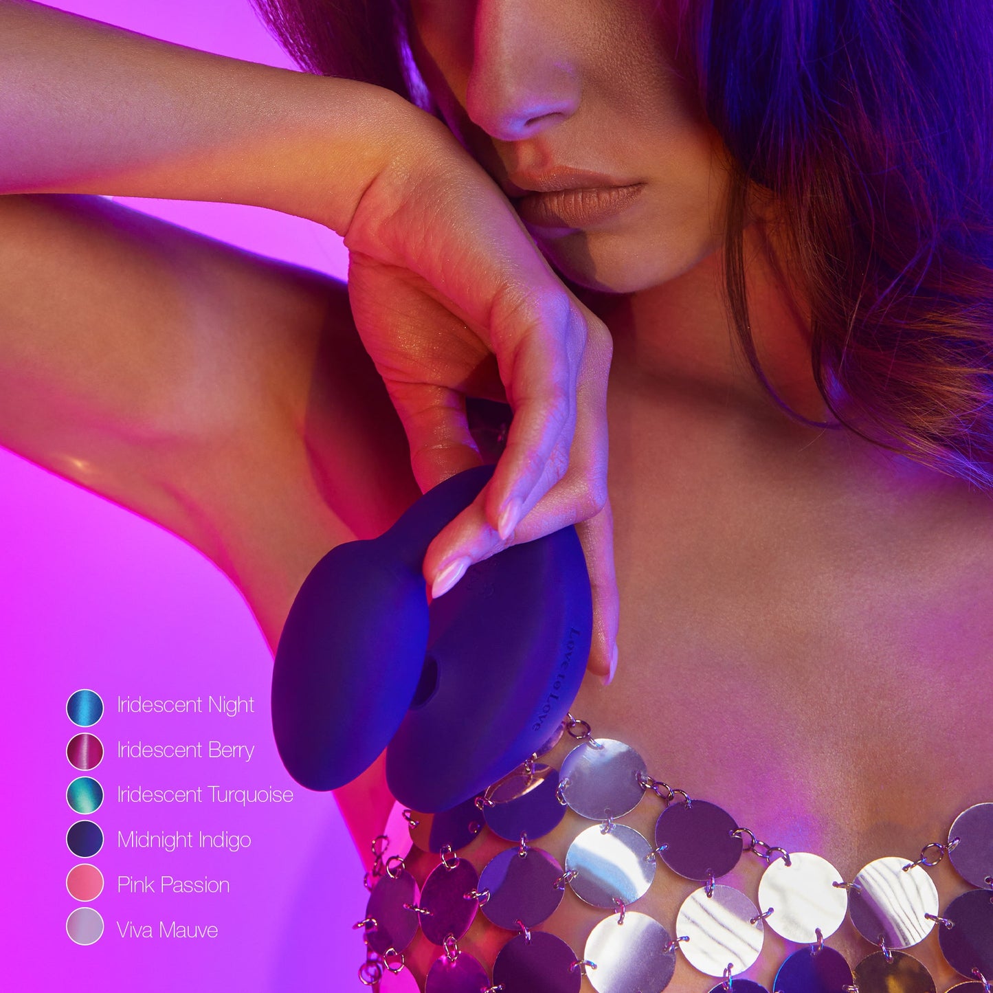 Love To Love WonderLover Clitoral and G-Spot Vibrator - Midnight Indigo
