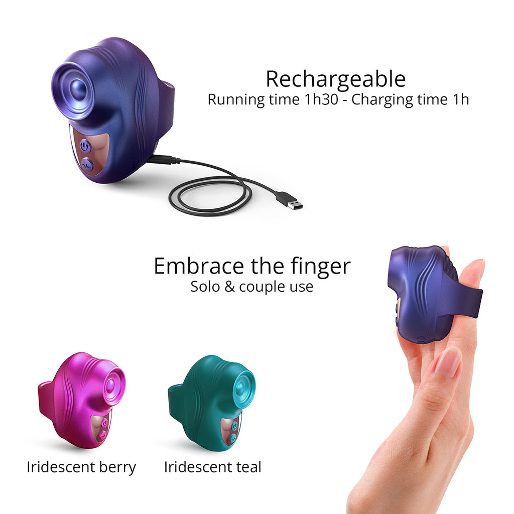 Love to Love Kisscool Tiny Stimulator -Indigo