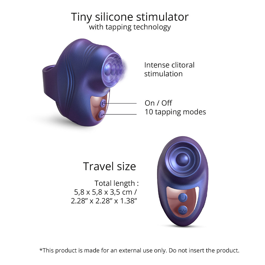 Love to Love Kisscool Tiny Stimulator -Indigo