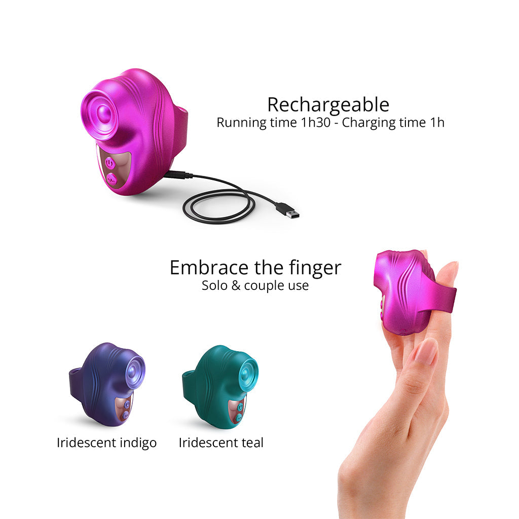 Love to Love Kisscool Tiny Stimulator -Berry