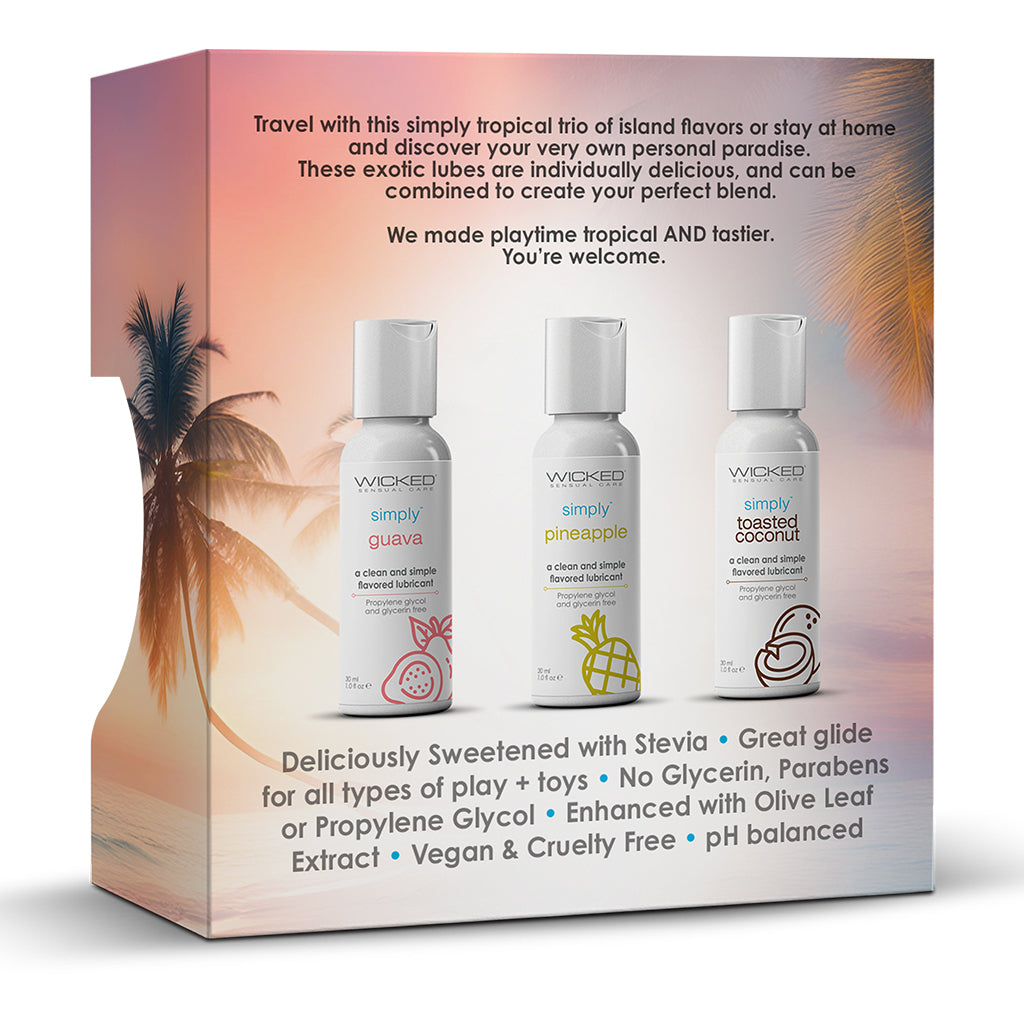 Wicked Simply Tropical Trio Travel Kit 1oz (Pack of 3)