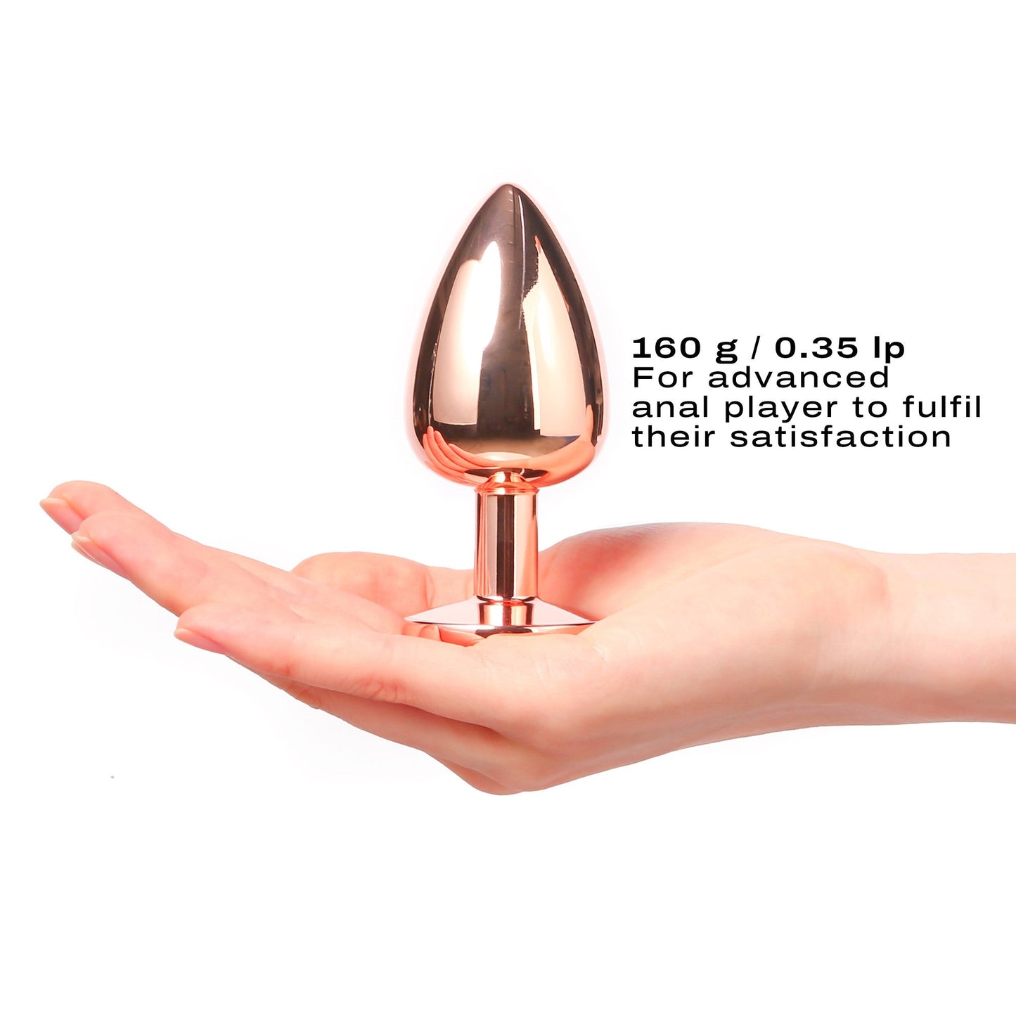Dorcel Rose Gold Diamond Plug Large