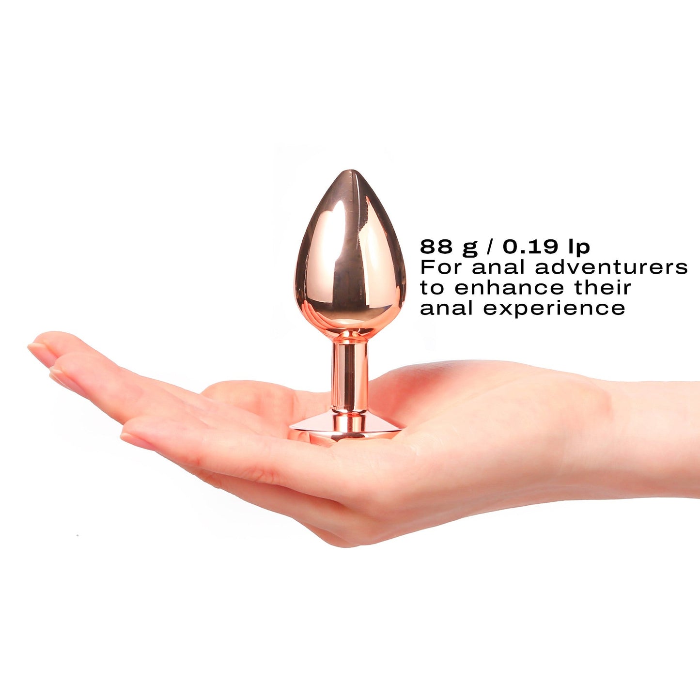 Dorcel Rose Gold Diamond Plug Medium