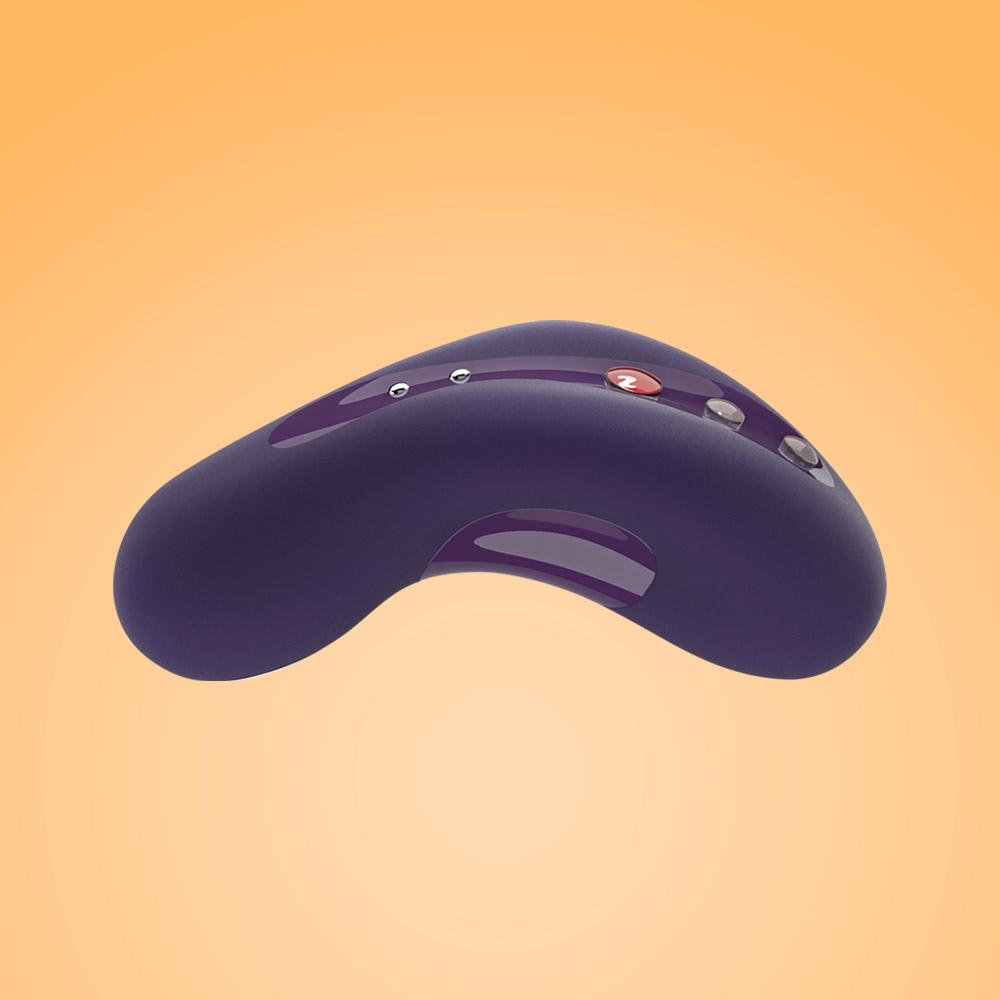 Fun Factory Laya II Lay-On Vibrator - Dark Violet
