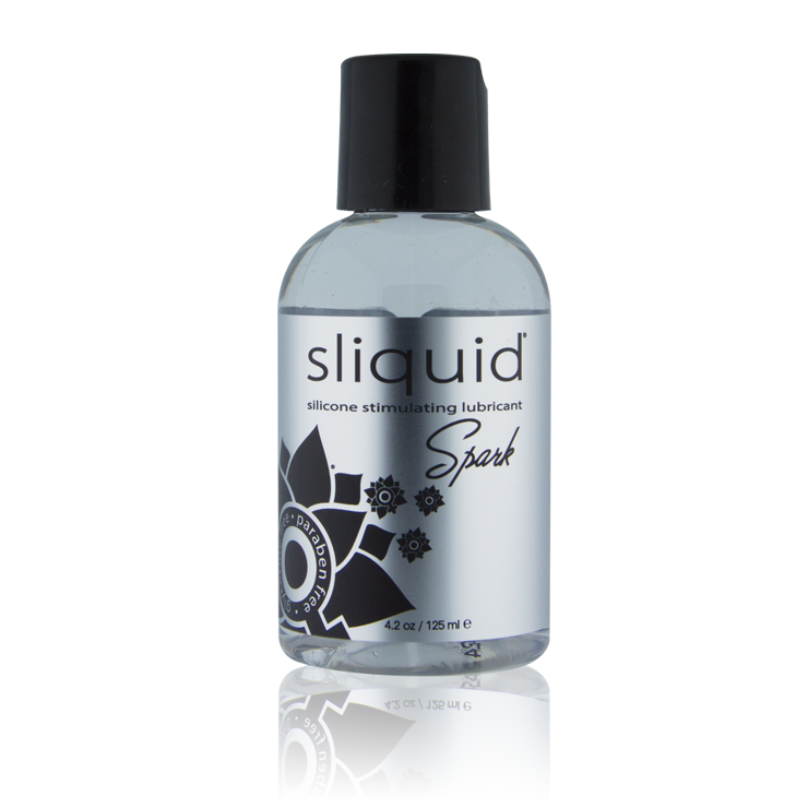 Sliquid Spark Menthol Infused Silicone Lubricant 4.20z