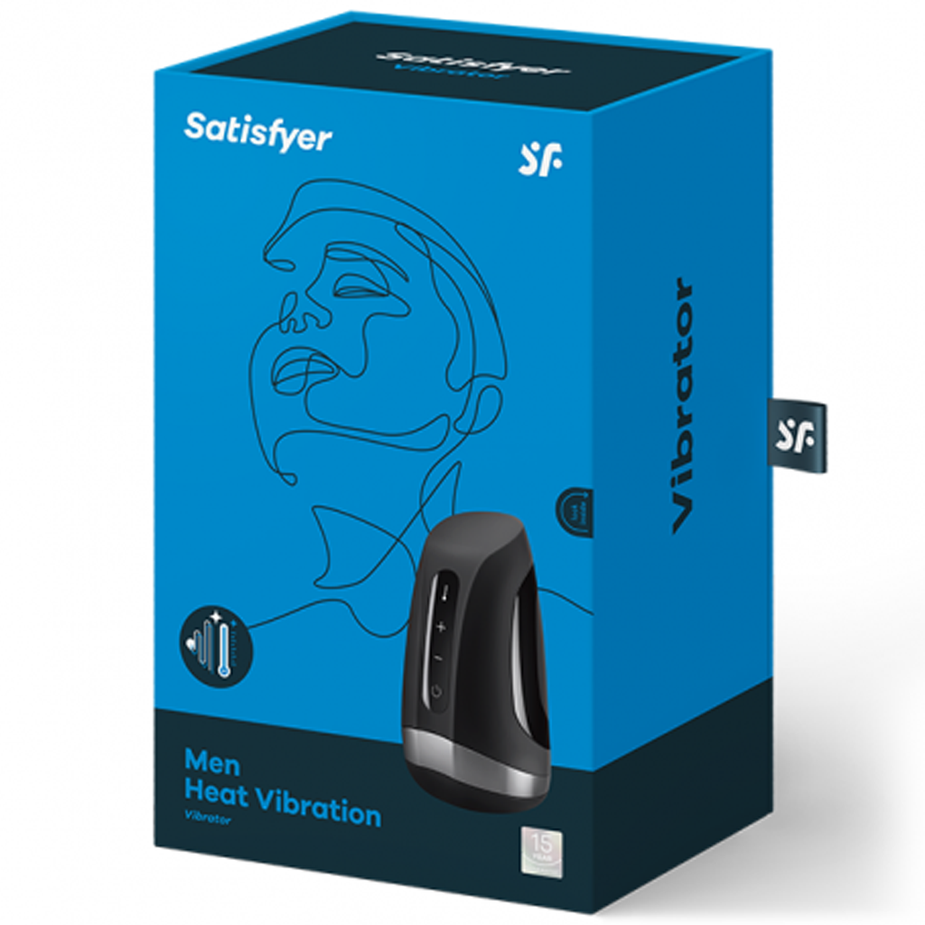 Satisfyer Men Heat Vibration - Black