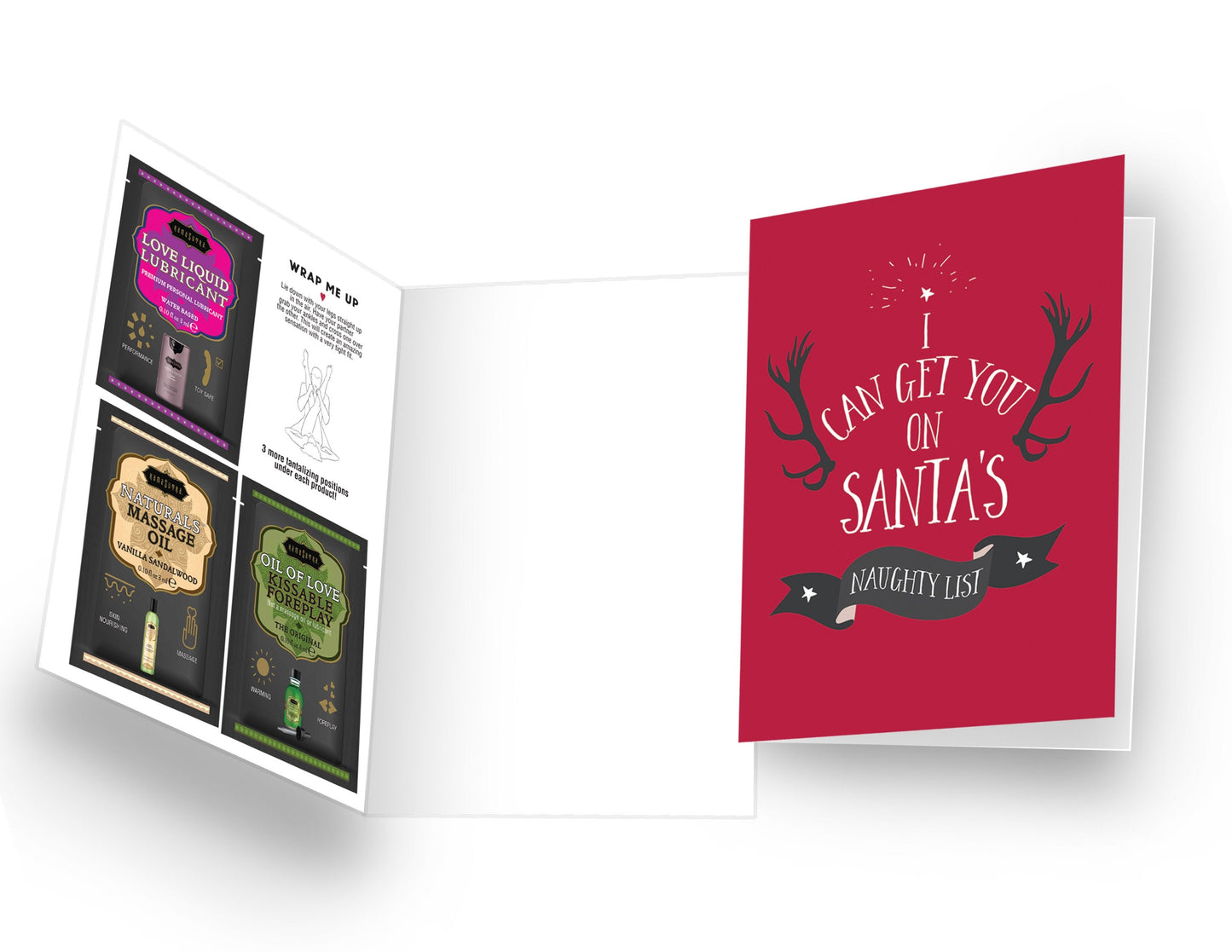 KAMA SUTRA Naughty Notes I Can Get You On Santa's Naughty List