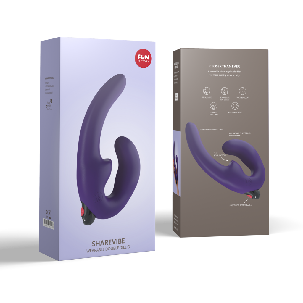 Fun Factory ShareVibe Vibrator - Dark Violet