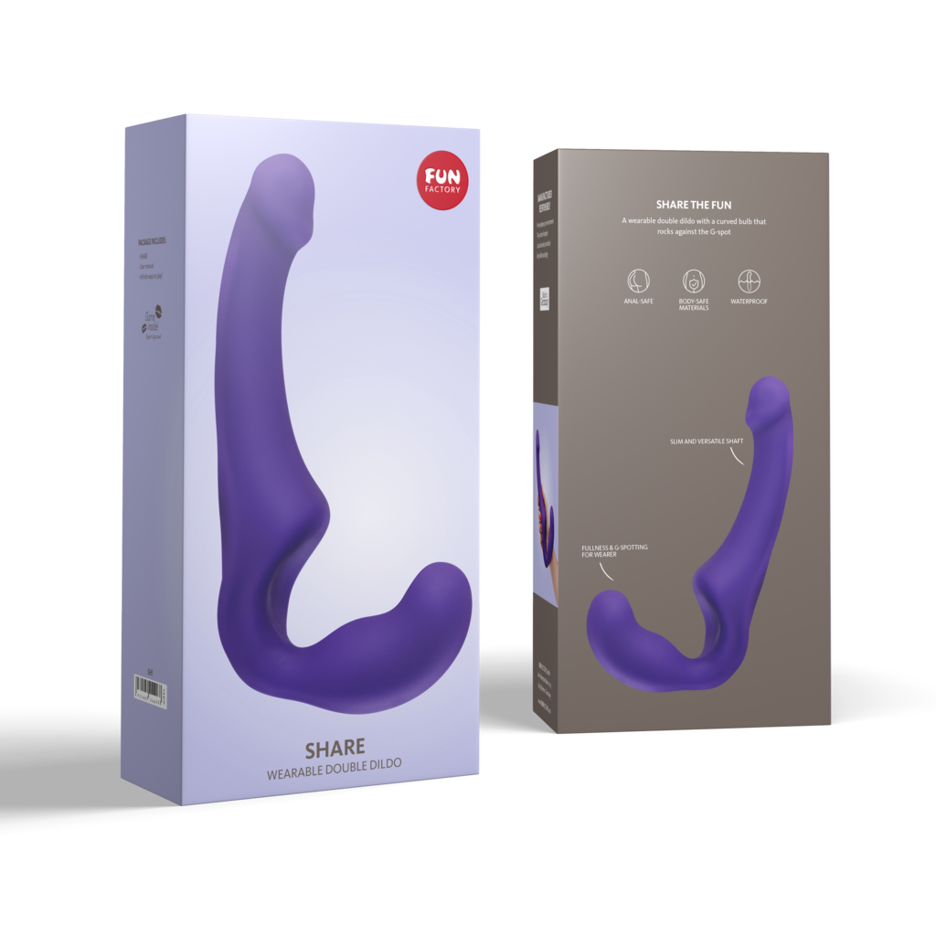 Fun Factory Share Double Dildo - Violet