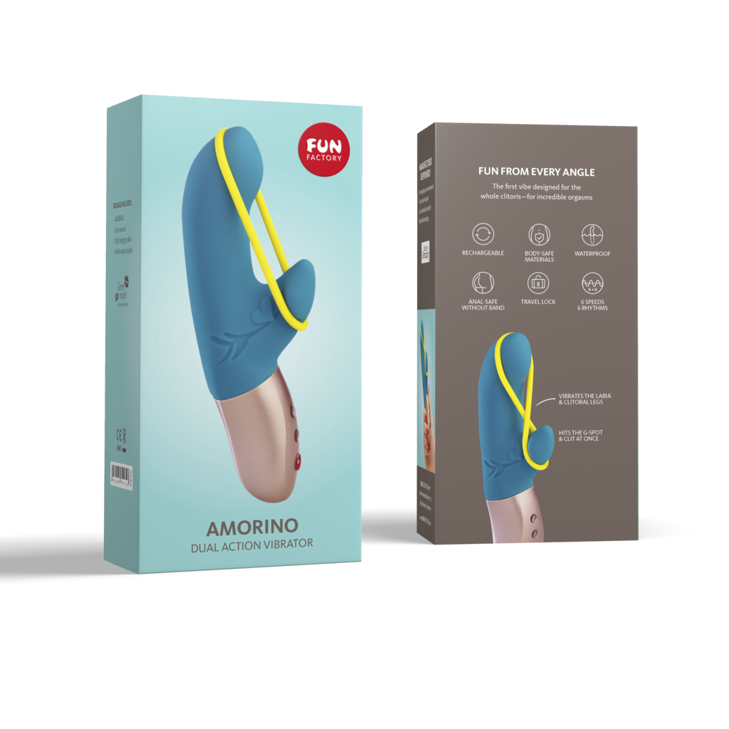 Fun Factory Amorino Rabbit Vibrator Turquoise