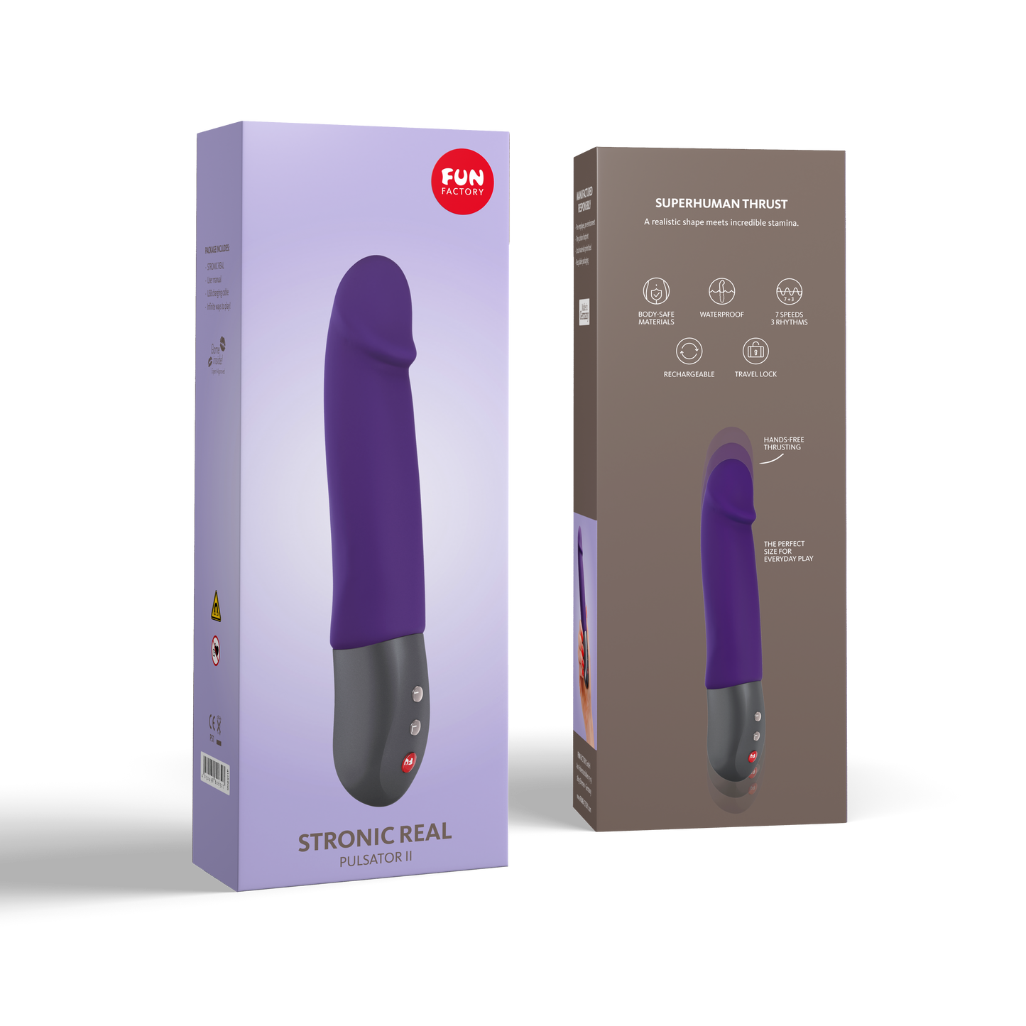 Fun Factory Stronic Real Pulsator - Dark Violet