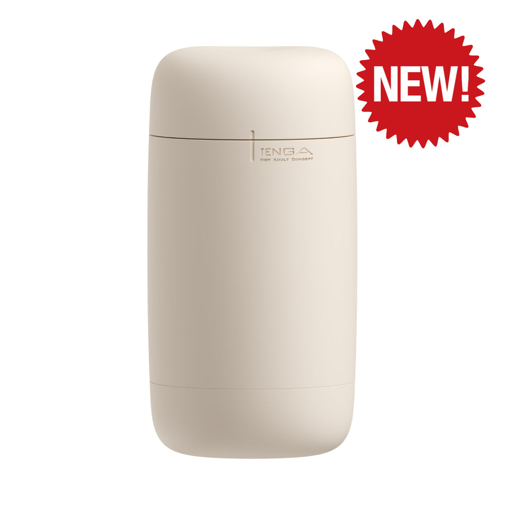 Tenga Puffy Male Masturbator LATTE BROWN