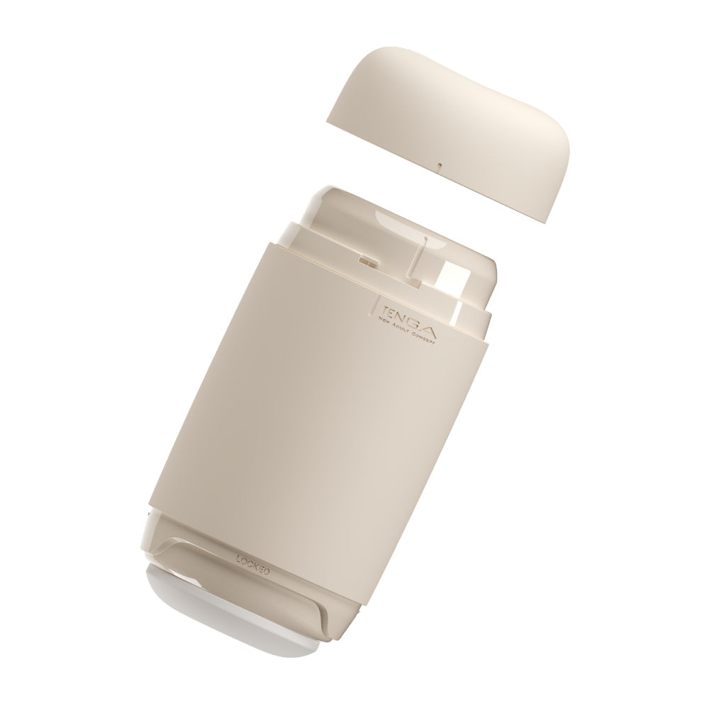 Tenga Puffy Male Masturbator LATTE BROWN