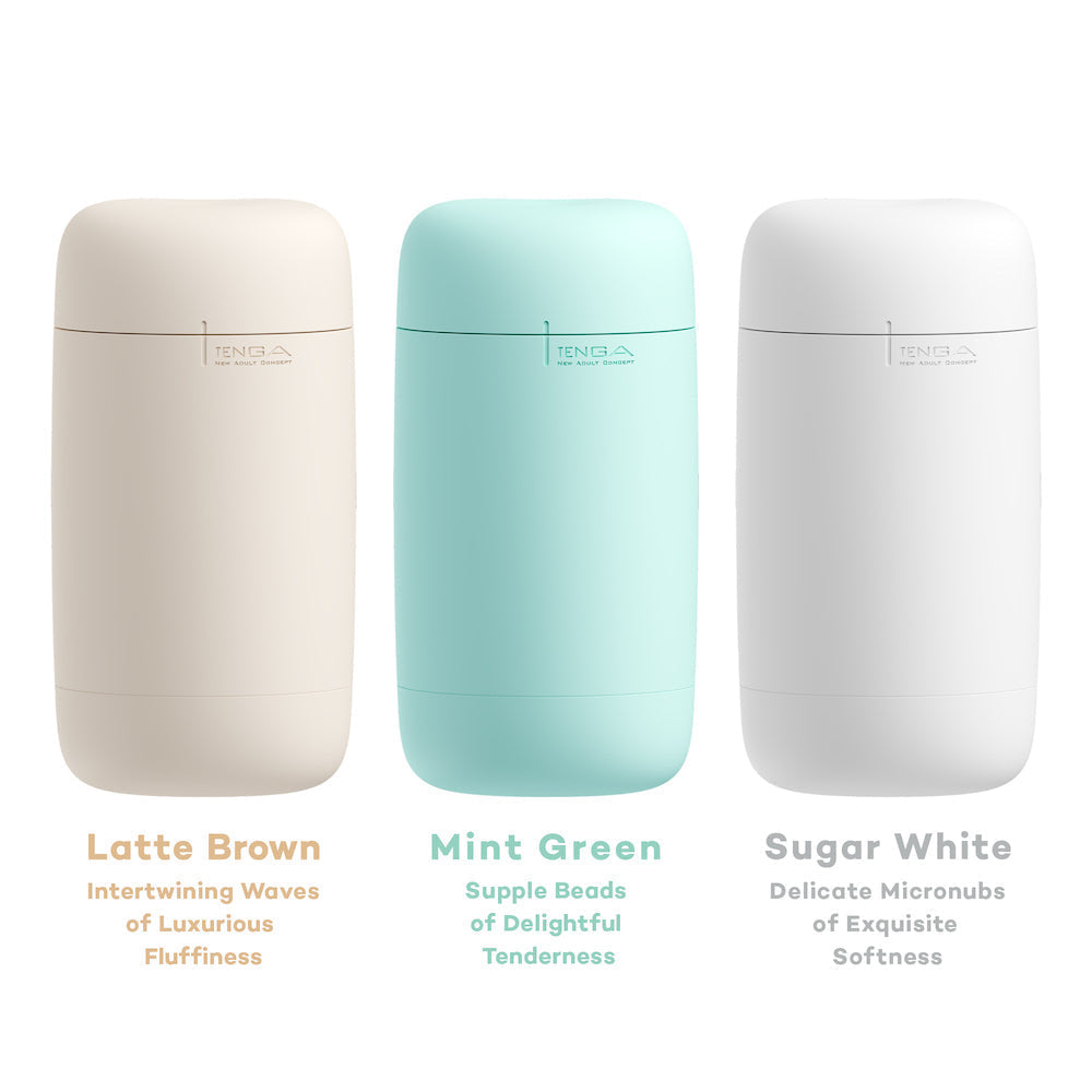 Tenga Puffy Male Masturbator LATTE BROWN