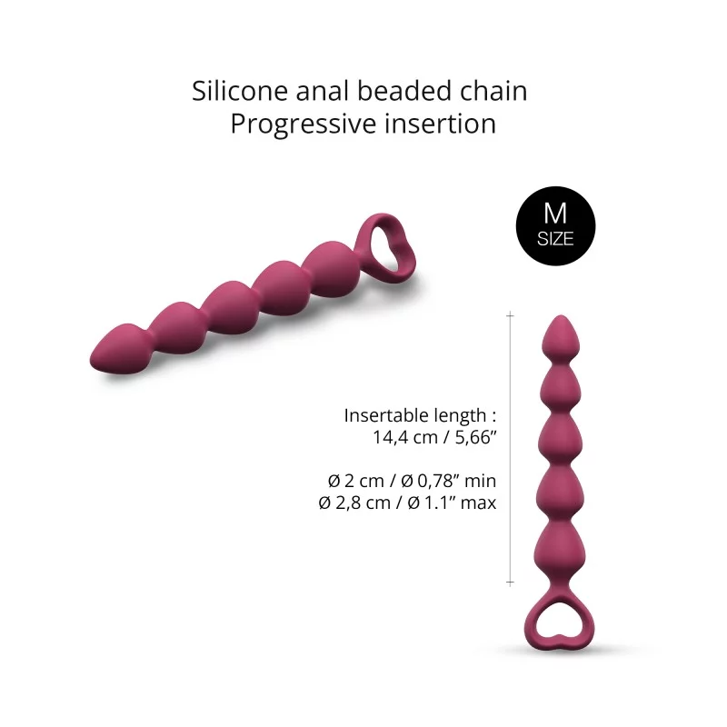 Love To Love Bing Bang Anal Plug Medium - Plum