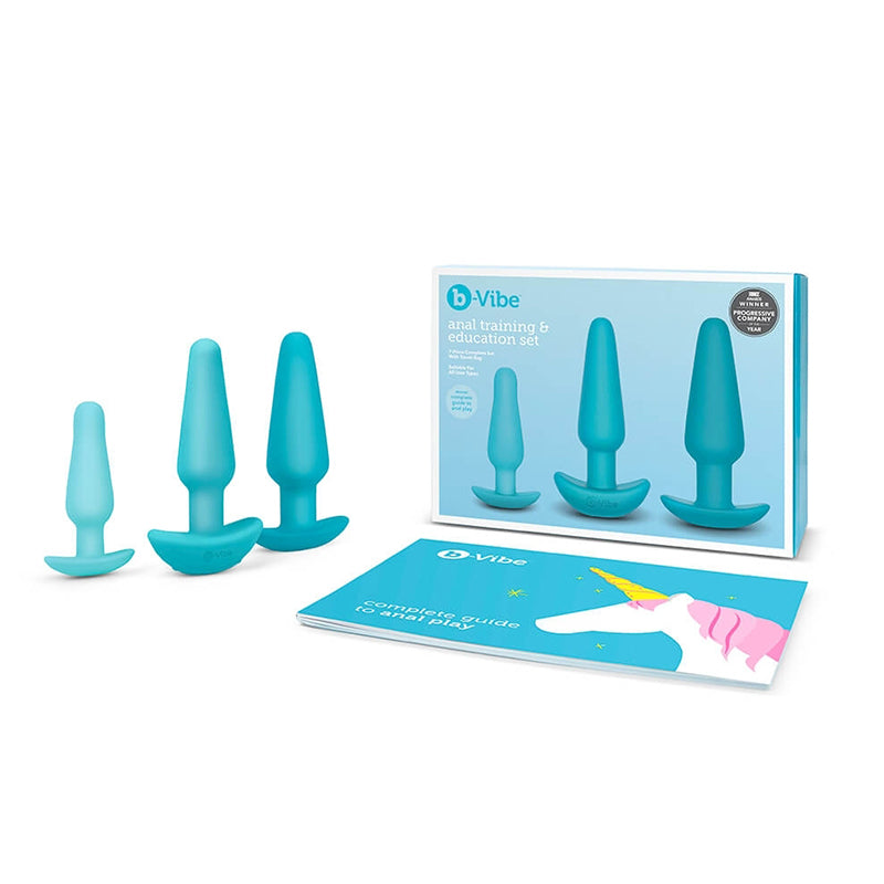 b-Vibe Anal Training Kit & Education Set | Blue