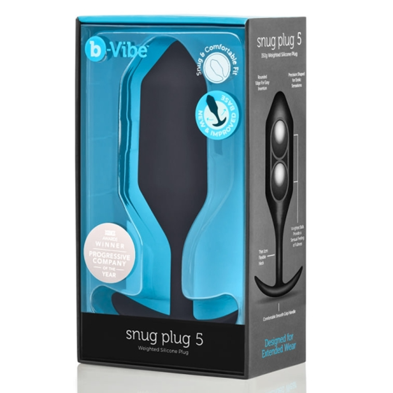 B-Vibe SNUG PLUG 5 | BLACK