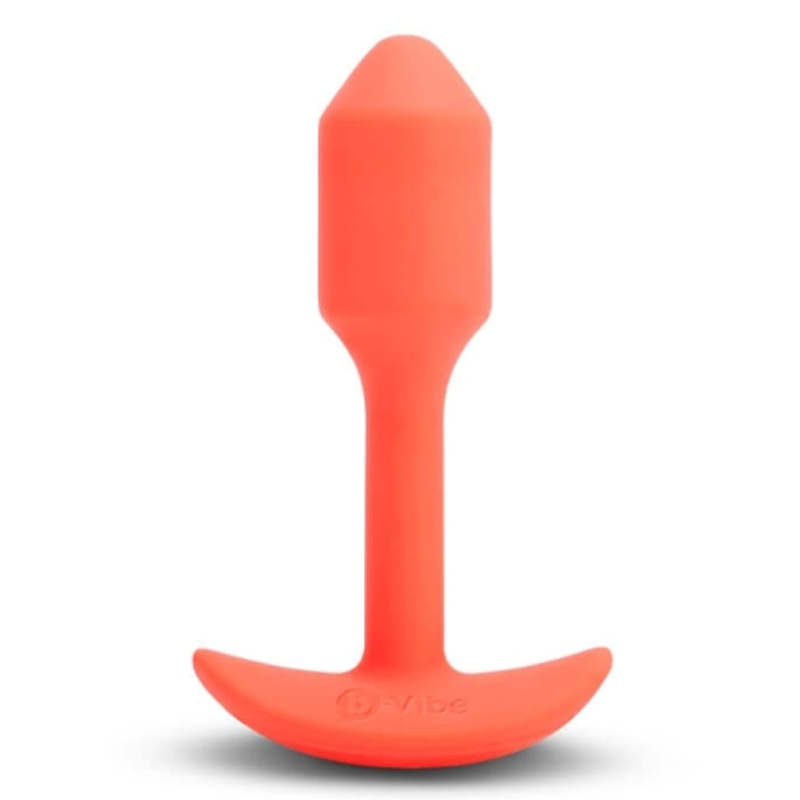 b-Vibe Vibrating Snug Plug 1 | S | ORANGE