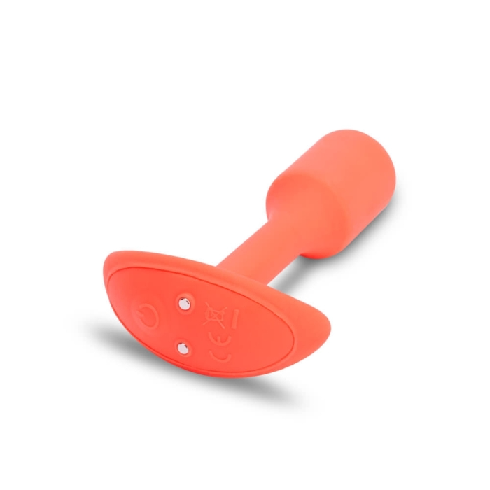 b-Vibe Vibrating Snug Plug 1 | S | ORANGE