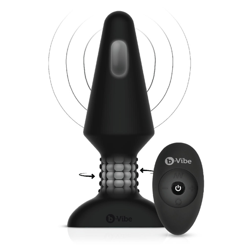 b-Vibe Rimming Plug XL | BLACK