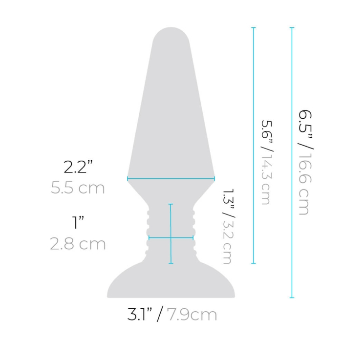 b-Vibe Rimming Plug XL | BLACK