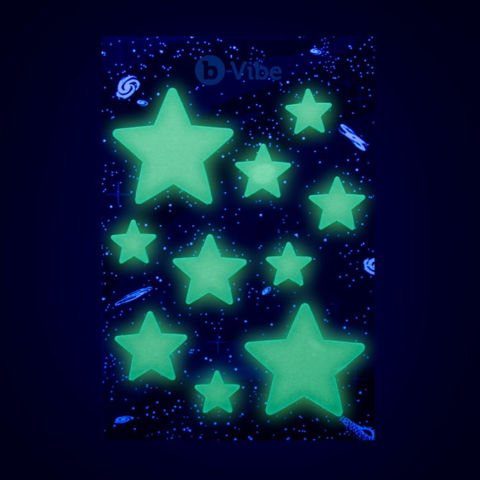 b-Vibe ASStronaut Glow-in-the-Dark Butt Play Set