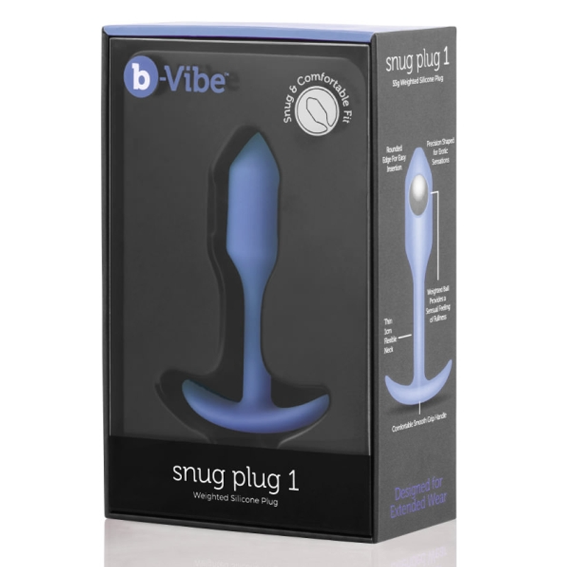 B-Vibe SNUG PLUG 1 | VIOLET