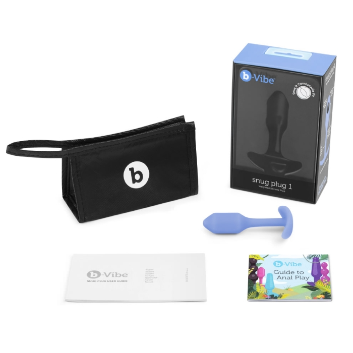 B-Vibe SNUG PLUG 1 | VIOLET
