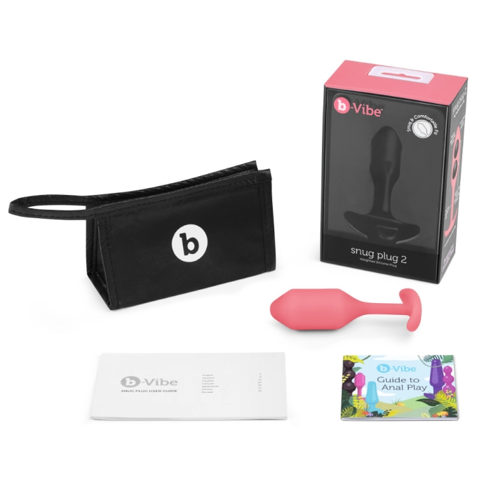 B-Vibe SNUG PLUG 2 | CORAL