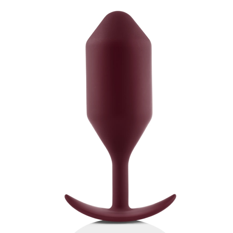 B-Vibe SNUG PLUG 5 DARK | RED