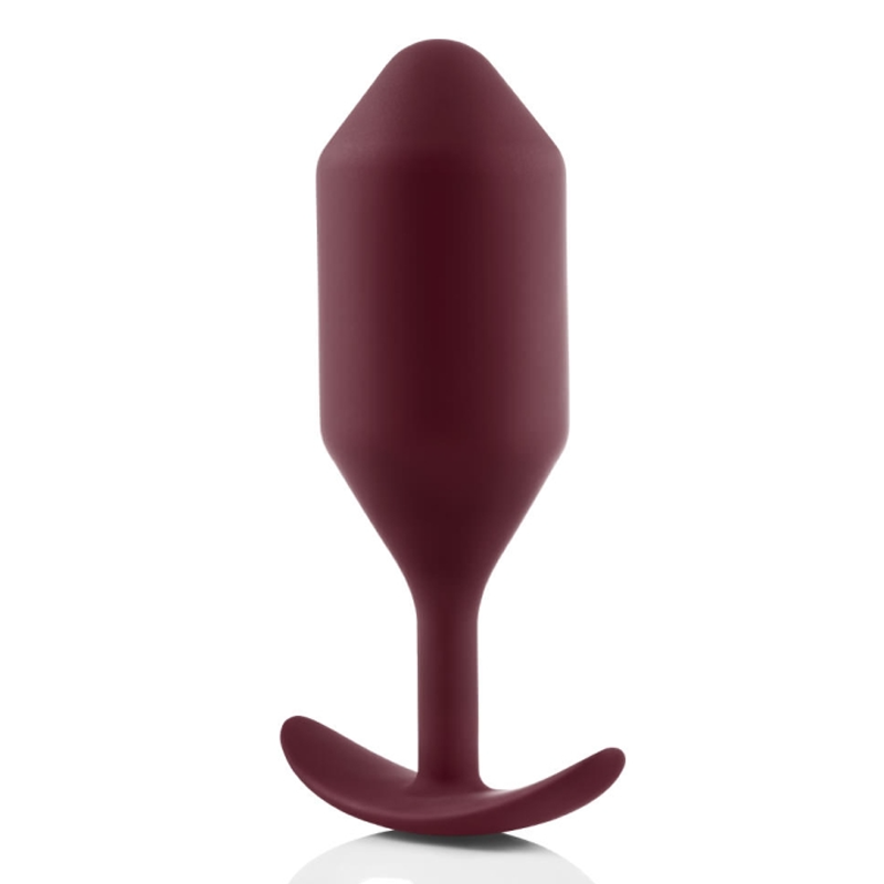 B-Vibe SNUG PLUG 5 DARK | RED