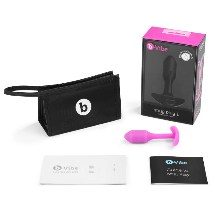 B-Vibe SNUG PLUG 1 | FUCHSIA