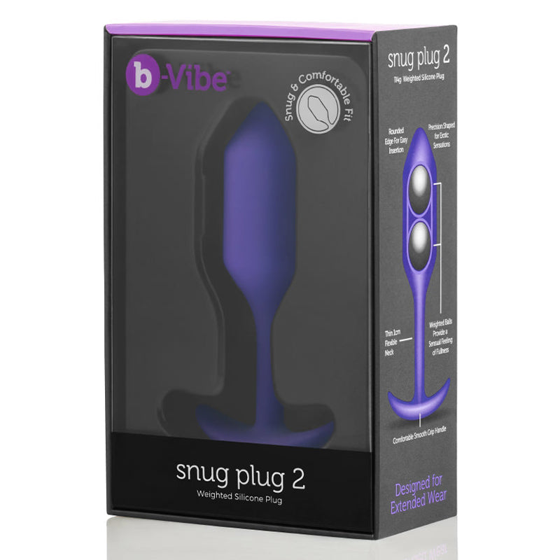 B-Vibe SNUG PLUG 2 | PURPLE