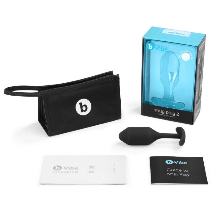 B-Vibe SNUG PLUG 2 | BLACK