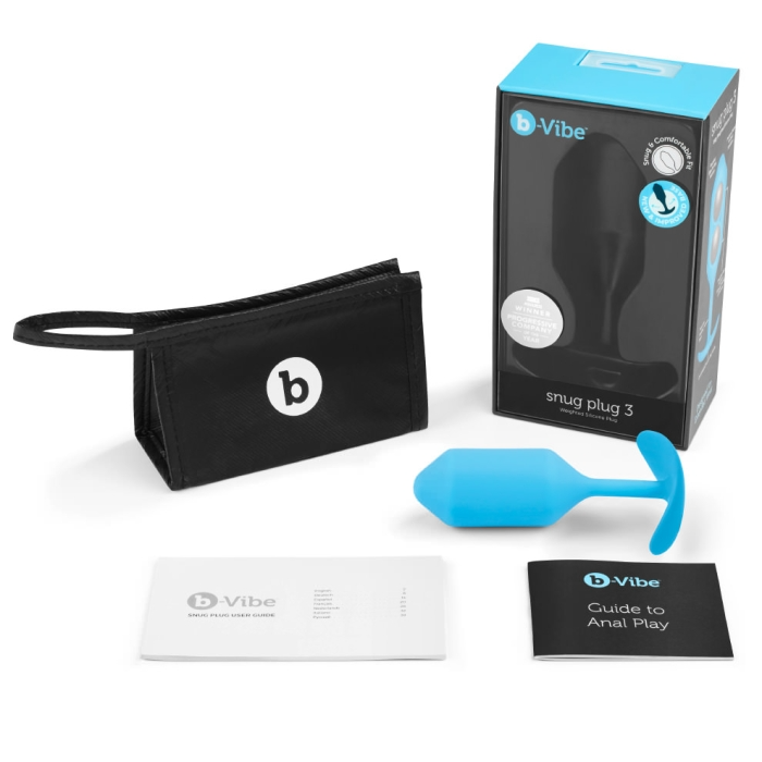 B-Vibe SNUG PLUG 3 | TEAL