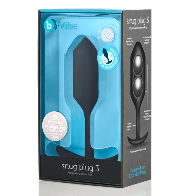 B-Vibe SNUG PLUG 3 | BLACK