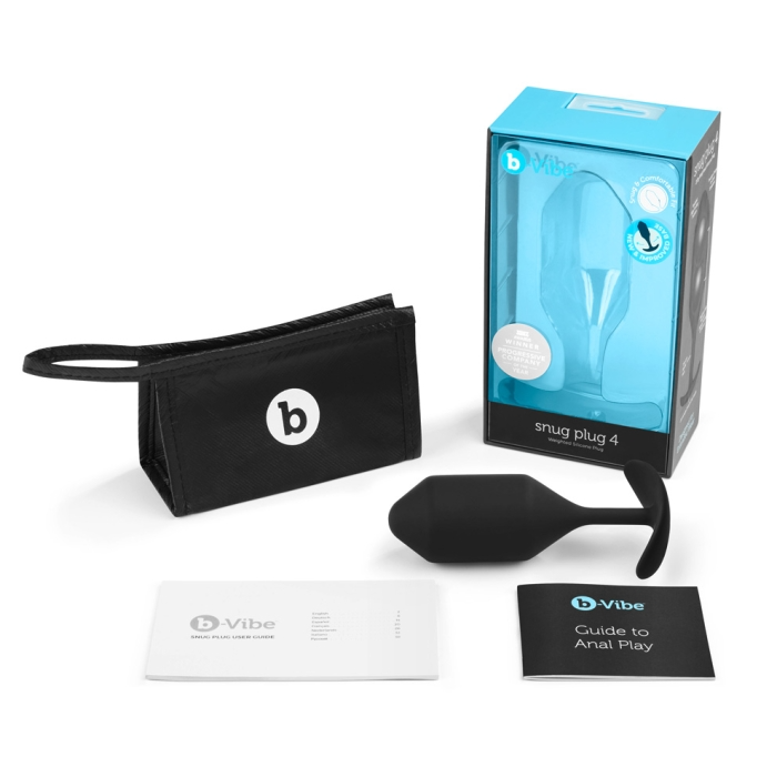 B-Vibe SNUG PLUG 4 | BLACK