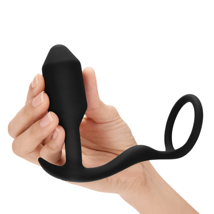 B-Vibe SNUG & TUG | BLACK